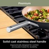 image:imageNinja Ceramic Pro 10Pc Cookware Set PFASFree Midnight Blue CW39010MM  Titaniuminfused ceramic 10year nonstick guarantee No lead cadmium All stovetops amp induction compatible Broil to 550FGray