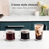 image:imageNinja Drip Coffee Maker DualBrew Pro Hot amp Iced Black CFP101  Single Serve to Carafe Brew with Pods amp Grounds Compatible with K Cups 3 Brew Styles 60oz Removable ReservoirPaper Filter