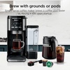 image:imageNinja Drip Coffee Maker DualBrew Pro Hot amp Iced Black CFP101  Single Serve to Carafe Brew with Pods amp Grounds Compatible with K Cups 3 Brew Styles 60oz Removable ReservoirPaper Filter