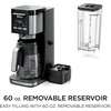 image:imageNinja Drip Coffee Maker DualBrew Pro Hot amp Iced Black CFP101  Single Serve to Carafe Brew with Pods amp Grounds Compatible with K Cups 3 Brew Styles 60oz Removable ReservoirPaper Filter