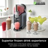 image:imageNinja FS300 SLUSHi 72oz Frozen Drink amp Slushie Machine Renewed Bundle with Deco Essentials Collapsable Water Bottle BPA Free 24oz GrayStainless and 1 YR CPS Enhanced Protection Pack88 oz  5 Presets  Deco Gear Bottle