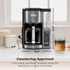 image:imageNinja Fresh Brew Coffee Maker 14 Cup Glass Carafe Stainless Steel CE451  Programmable Classic amp Rich brew 70oz Removable Water Reservoir Small Batch 24hr Delay Brew Adjustable Warming Plate14 Cup
