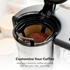 image:imageNinja Fresh Brew Coffee Maker 14 Cup Glass Carafe Stainless Steel CE451  Programmable Classic amp Rich brew 70oz Removable Water Reservoir Small Batch 24hr Delay Brew Adjustable Warming Plate14 Cup