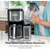 image:imageNinja Fresh Brew Coffee Maker 14 Cup Glass Carafe Stainless Steel CE451  Programmable Classic amp Rich brew 70oz Removable Water Reservoir Small Batch 24hr Delay Brew Adjustable Warming Plate14 Cup