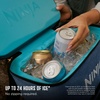 image:imageNinja FrostVault Go 23 Litre 36Can Backpack Outdoor Soft Cooler with Cold Dry Zone Keeps ice for up to 24 Hours Navy FF136EUUKNV