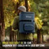 image:imageNinja FrostVault Go 23 Litre 36Can Backpack Outdoor Soft Cooler with Cold Dry Zone Keeps ice for up to 24 Hours Navy FF136EUUKNV