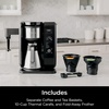image:imageNinja Hot amp Cold Brewed System WThermal Carafe Coffee Maker Black CP307  Coffee and Tea Cold Brew Coffee 6 Brew Sizes 5 Brew Styles different Tea types Thermal Carafe