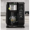 image:imageNinja Hot and Cold Brewed System AutoiQ Tea and Coffee Maker with 6 Brew Sizes 50 fluid ounces 5 Brew Styles Frother Coffee amp Tea Baskets with Glass Carafe CP301BlackGlass Carafe