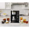 image:imageNinja Hot and Cold Brewed System AutoiQ Tea and Coffee Maker with 6 Brew Sizes 50 fluid ounces 5 Brew Styles Frother Coffee amp Tea Baskets with Glass Carafe CP301BlackGlass Carafe