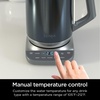 image:imageNinja KT200BL Precision Temperature Electric Kettle 7Cup Blue Stainless  1500 watts BPA Free Hold Temp Setting