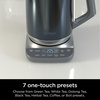 image:imageNinja KT200BL Precision Temperature Electric Kettle 7Cup Blue Stainless  1500 watts BPA Free Hold Temp Setting