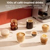image:imageNinja Luxe Caf Mini Espresso Machine amp Drip Coffee Stainless ES301  Builtin Burr Grinder Precision Scale amp Manual Steam Wand Lattes Cappuccinos amp MoreLuxe Caf Mini Plus AutoFroth