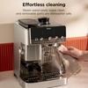 image:imageNinja Luxe Caf Mini Espresso Machine amp Drip Coffee Stainless ES301  Builtin Burr Grinder Precision Scale amp Manual Steam Wand Lattes Cappuccinos amp MoreLuxe Caf Mini Plus AutoFroth