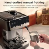 image:imageNinja Luxe Caf Mini Espresso Machine amp Drip Coffee Stainless ES301  Builtin Burr Grinder Precision Scale amp Manual Steam Wand Lattes Cappuccinos amp MoreLuxe Caf Mini