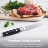 image:imageNinja NeverDull 14Pc Knife System Builtin Sharpener Black K32014  Stays razorsharp 10 years German stainless steel blades A few swipes of the foolproof sharpener restores a superior edge17Piece