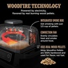 image:imageNinja OG751 Woodfire Pro Outdoor Grill with BuiltIn Thermometer 7in1 Master Grill BBQ SmokerampOutdoor Air Fryer plus BakeRoast DehydrateampBroilWoodfire Technologywith All Purpose Blend PelletsCover  2lb Pellets  Stand