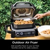 image:imageNinja OG751 Woodfire Pro Outdoor Grill with BuiltIn Thermometer 7in1 Master Grill BBQ SmokerampOutdoor Air Fryer plus BakeRoast DehydrateampBroilWoodfire Technologywith All Purpose Blend Pellets2lb Robust  Sample Pellets