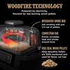 image:imageNinja OG751 Woodfire Pro Outdoor Grill with BuiltIn Thermometer 7in1 Master Grill BBQ SmokerampOutdoor Air Fryer plus BakeRoast DehydrateampBroilWoodfire Technologywith All Purpose Blend Pellets2lb Robust  Sample Pellets