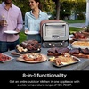image:imageNinja OO101 Woodfire 8in1 Outdoor Oven Pizza Oven 700F BBQ Smoker Portable Electric Terracotta Red with XSKOPPL Pizza PeelXSKOCVR Cover  XSKOP2R Woodfire PelletsStarter Oven  Cover  Peel  Pellets