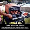 image:imageNinja OO101 Woodfire 8in1 Outdoor Oven Pizza Oven 700F BBQ Smoker Portable Electric Terracotta Red with XSKOPPL Pizza PeelXSKOCVR Cover  XSKOP2R Woodfire PelletsStarter Oven  Cover  Peel  Pellets
