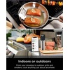 image:imageNinja ProChef Indoor amp Outdoor Wireless Meat Thermometer for Grill Oven Smoking Roasting Air Frying Flame Resistant Long Battery Life Bluetooth Waterproof WP100C Canadian Version