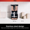 image:imageNinja Programmable XL 14Cup Coffee Maker PRO with Permanent Filter 2 Brew Styles Classic amp Rich Delay Brew Freshness Timer amp Keep Warm Dishwasher Safe Copper DCM201CPCopper
