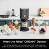 image:imageNinja Refurbished NC501 CREAMi Deluxe 11in1 Ice Cream amp Frozen Treat Maker with 2 XL Family Size Pint Containers Black Renewed