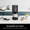 image:imageNinja Refurbished NC501 CREAMi Deluxe 11in1 Ice Cream amp Frozen Treat Maker with 2 XL Family Size Pint Containers Black Renewed