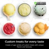 image:imageNinja Refurbished NC501 CREAMi Deluxe 11in1 XL Ice Cream Maker Silver Bundle with 2 YR CPS Enhanced Protection Pack Renewed