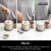 image:imageNinja Refurbished NC501 CREAMi Deluxe 11in1 XL Ice Cream Maker Silver Bundle with 2 YR CPS Enhanced Protection Pack Renewed