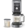 image:imageNinja Refurbished NC501 CREAMi Deluxe 11in1 XL Ice Cream Maker Silver Bundle with 2 YR CPS Enhanced Protection Pack Renewed