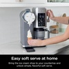 image:imageNinja Refurbished Swirl by CREAMi Ice Cream and Soft Serve Maker Sorbet Milkshake Frozen Yogurt Low Calories Program 13in1 Soft Serve Handle 2 CREAMi Swirl 16oz Pints Renewed