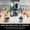 image:imageNinja Refurbished Swirl by CREAMi Ice Cream and Soft Serve Maker Sorbet Milkshake Frozen Yogurt Low Calories Program 13in1 Soft Serve Handle 2 CREAMi Swirl 16oz Pints Renewed