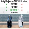 image:imageNinja SLUSHi Professional Frozen Drink Maker with RapidChill Technology 88 oz Frozen Drink amp Slushie Machine 5 Preset Programs Frozen Margaritas Frapps and More Margarita FS301TG