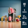 image:imageNinja SLUSHi Professional Frozen Drink Maker with RapidChill Technology Frozen Drink amp Slushie Machine 5 Preset Programs Frozen Margaritas Frapps and More Grey FS301C Canadian Version  RapidChill technology 5 presets no ice required