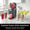 image:imageNinja SLUSHi Professional Frozen Drink Maker with RapidChill Technology Frozen Drink amp Slushie Machine 5 Preset Programs Frozen Margaritas Frapps and More Grey FS301C Canadian Version Renewed