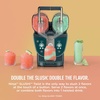 image:imageNinja SLUSHi Twist Smart Frozen Drink Maker with Dual SlushAssist FS701GN  2 SLUSHI MACHINES IN 1 Serve separately or twist together Dual SlushAssist Technology 10 Servings two 72 oz vessel