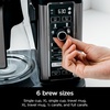 image:imageNinja Specialty Coffee Maker 10Cup Carafe Black Stainless CM405A  Hot and Iced 6 Brew Styles 8 Sizes Small Cup to Travel Mug FoldAway Frother Permanent Filter Removable Reservoir
