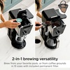 image:imageNinja Specialty Drip Coffee Maker DualBrew Pro Black CFP301  Coffee Machine w Frother Paper Filter Brew with Pods amp Grounds K Cups Compatible 4 Brew Styles 13 Cup to Pot Sizesw K Cup Combo Permanent Filter