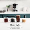 image:imageNinja Specialty Drip Coffee Maker DualBrew Pro Black CFP301  Coffee Machine w Frother Paper Filter Brew with Pods amp Grounds K Cups Compatible 4 Brew Styles 13 Cup to Pot Sizesw K Cup Combo Paper Filter