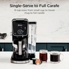 image:imageNinja Specialty Drip Coffee Maker DualBrew Pro Black CFP301  Coffee Machine w Frother Paper Filter Brew with Pods amp Grounds K Cups Compatible 4 Brew Styles 13 Cup to Pot Sizesw K Cup Combo Paper Filter