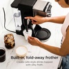 image:imageNinja Specialty Drip Coffee Maker DualBrew Pro Black CFP301  Coffee Machine w Frother Paper Filter Brew with Pods amp Grounds K Cups Compatible 4 Brew Styles 13 Cup to Pot Sizesw K Cup Combo Paper Filter