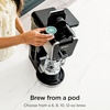 image:imageNinja Specialty Drip Coffee Maker DualBrew Pro Black CFP301  Coffee Machine w Frother Paper Filter Brew with Pods amp Grounds K Cups Compatible 4 Brew Styles 13 Cup to Pot Sizesw K Cup Combo Paper Filter