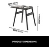 image:imageNinja Woodfire Adjustable Stand amp Side Table Electric Outdoor Oven amp BBQ Grill HeavyDuty Outdoor Cooking Table amp Pizza Oven 4718J800EUUK Black  Outdoor Oven amp Grill Stand Heavy Duty Outdoor Cooking Table and Pizza Oven Stand 4718J800EUUK