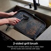 image:imageNinja Woodfire Grill Cleaning Brush amp Scraper NonScratch Heat Resistant  Ninja Woodfire Grill Cleaning Brush is heatresistant and nonscratch with a scraper tool that fits all grill grates