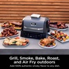 image:imageNinja Woodfire Outdoor Grill amp Smoker 6in1 Air Fry Bake Broil OG321  Ninja Woodfire 6in1 Grill amp Smoker uses wood pellets amp electric power to grill steaks smoke brisket or air fry wings6in1 Grill  Smoker