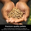 image:imageNinja Woodfire Pellets Robust Blend 2lb Bag Real Wood Ninja Compatible  Ninja Woodfire Robust Pellets blend Hickory Cherry Maple amp Oak for rich classic BBQ smoke only 12 cup needed per cookAllPurpose Blend