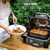image:imageNinja Woodfire Pro Outdoor Grill with Builtin Thermometer OG751  Ninja Woodfire Pro Grill uses wood pellets amp electric power with a builtin thermometer for perfect noguesswork cooking7in1 GrillThermometer