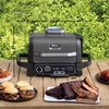 image:imageNinja Woodfire Pro Outdoor Grill with Builtin Thermometer OG751  Ninja Woodfire Pro Grill uses wood pellets amp electric power with a builtin thermometer for perfect noguesswork cooking7in1 GrillThermometer