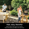 image:imageNinja Woodfire Pro Outdoor Grill with Builtin Thermometer OG751  Ninja Woodfire Pro Grill uses wood pellets amp electric power with a builtin thermometer for perfect noguesswork cooking7in1 Grill